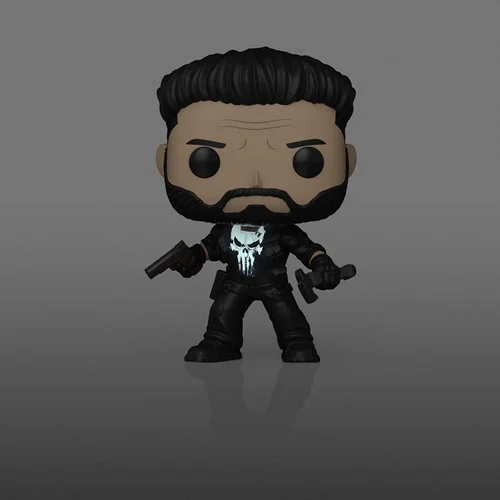 Funko Pop! The Punisher: One Last Kill #1635 Punisher Glow-in-the-Dark Limited Edition Exclusive - View 3
