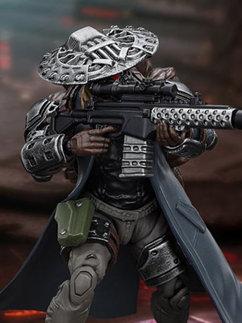 JoyToy Battle for the Stars Shadow Jaeger Squad Raven 1/18 Scale Plastic Action Figure