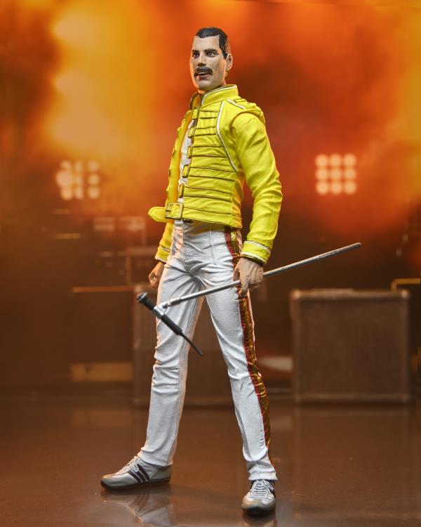 NECA Queen Freddie Mercury (Yellow Jacket) Action Figure - View 6