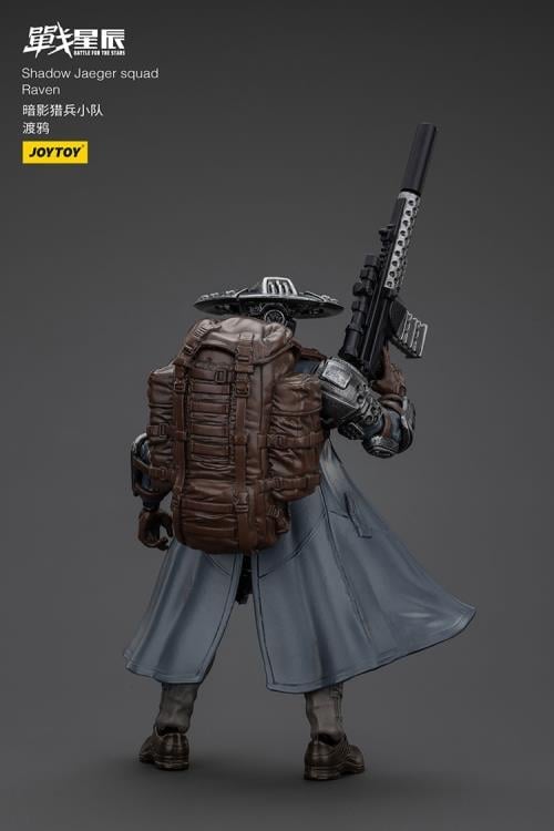 JoyToy Battle for the Stars Shadow Jaeger Squad Raven 1/18 Scale Plastic Action Figure - View 4