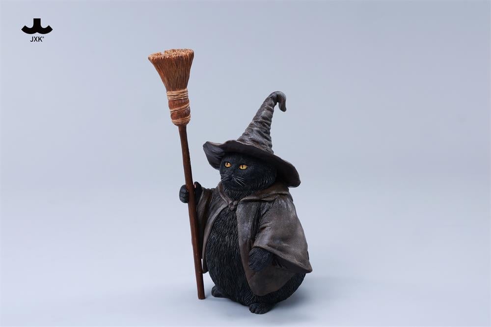 JxK.Studio Wizard Cat Ver. C Resin Figure (6-Inch) - View 4