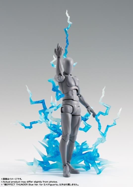 Bandai Tamashii Nations Tamashii Effect Thunder (Blue Ver.) Display Effect Part, 9.8-Inch - View 5