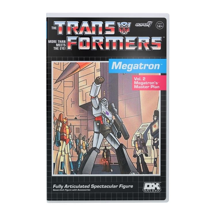 Super7 Transformers Deluxe Megatron (VHS) DX Deluxe Action Figure - View 6
