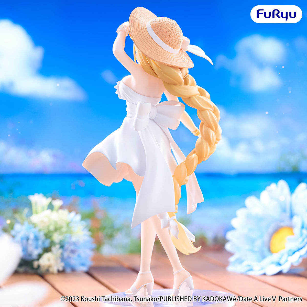 FuRyu Date A Live V Mukuro Hoshimiya (Summer Dress) 7.9-Inch Figure - View 4