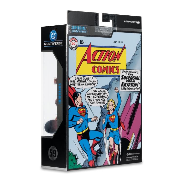 McFarlane Toys DC Multiverse Action Comics Collector Edition Supergirl Plastic Action Figure (Chase) - View 10