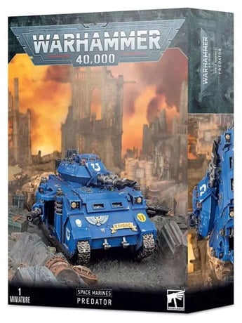 Games Workshop Warhammer 40,000 Space Marines Predator Plastic Miniature