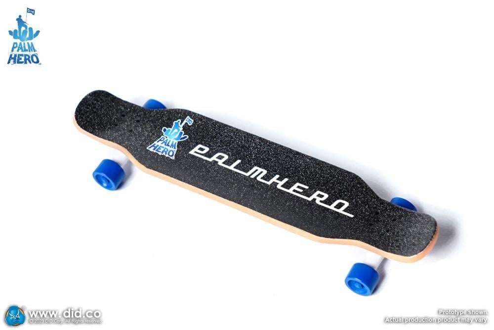 DiD Palm Hero Simply Fun Series The Skateboarder 1/12 Scale Action Figure - View 22