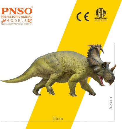 PNSO Prehistoric Art Models Russo the Coronosaurus 6.3-Inch PVC Dinosaur Figure - View 6