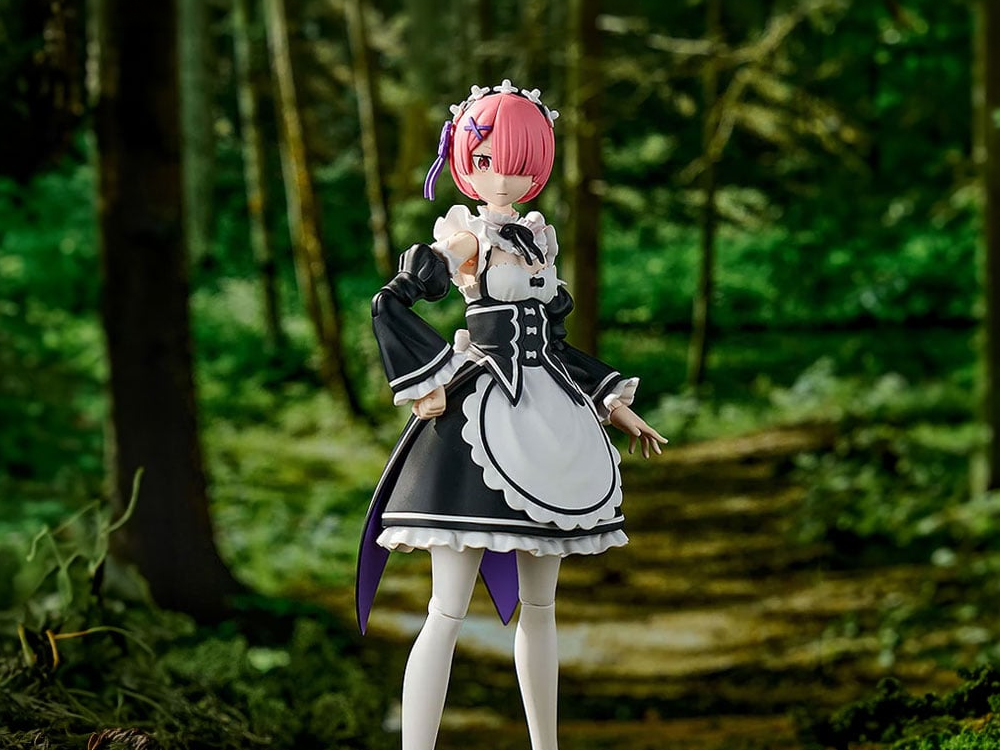 Kadokawa Re:Zero Starting Life in Another World Kadokawa Plastic Model Series Ram Model Kit, 6.2-Inch - View 2