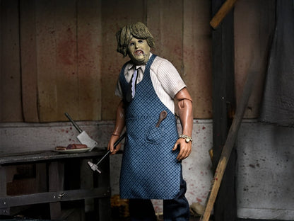 NECA The Texas Chainsaw Massacre Leatherface with Old Lady Mask 8-Inch Clothed Action Figure - View 2