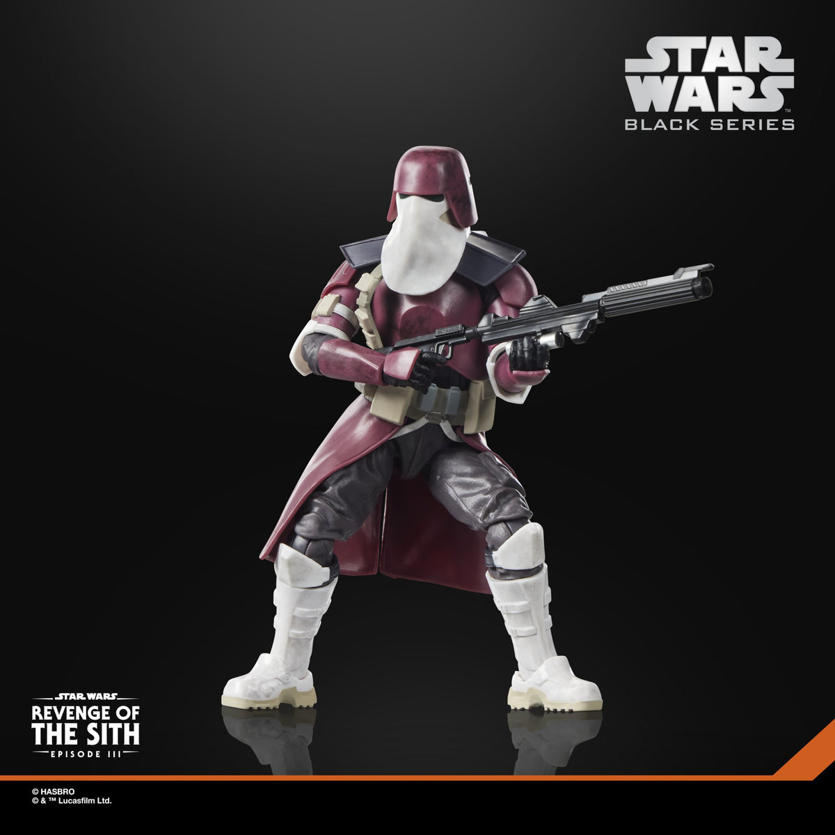 Hasbro Star Wars: Black Series Galactic Marine Revenge of the Sith Plastic Action Figure - View 4