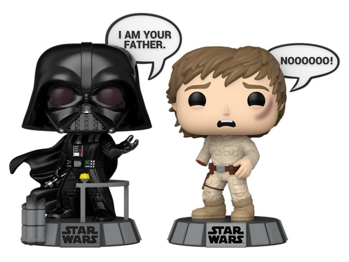 Funko Pop! Star Wars Darth Vader and Luke Skywalker (I Am Your Father) Vinyl Figure Two-Pack - View 2