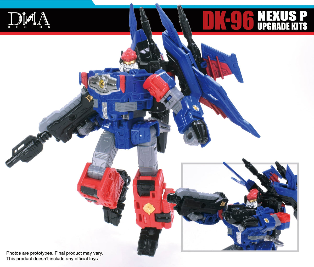 DNA Design DK-96 Nexus P Upgrade Kit Model Kit for Customizing Builds - View 8