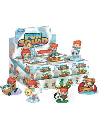 Funko Fun Squad Never Ending Fun Premium Blind Box Display of 6 Random Vinyl Figures