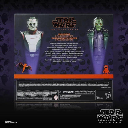 Hasbro Star Wars: The Black Series Inquisitor and Duros Bounty Hunter Halloween Edition Two-Pack - View 13