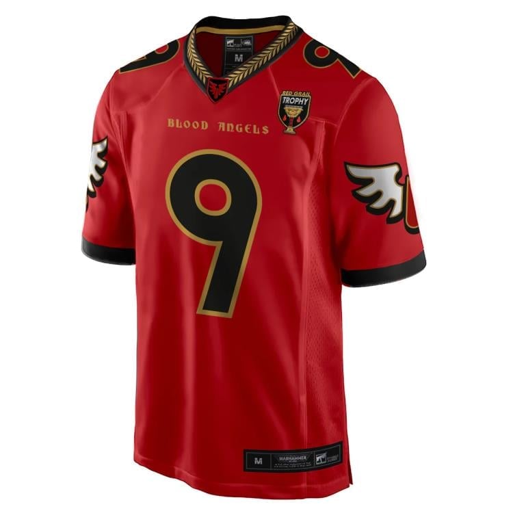 AAA Merchandise Warhammer 40,000 Blood Angels Sports Jersey Apparel - View 3