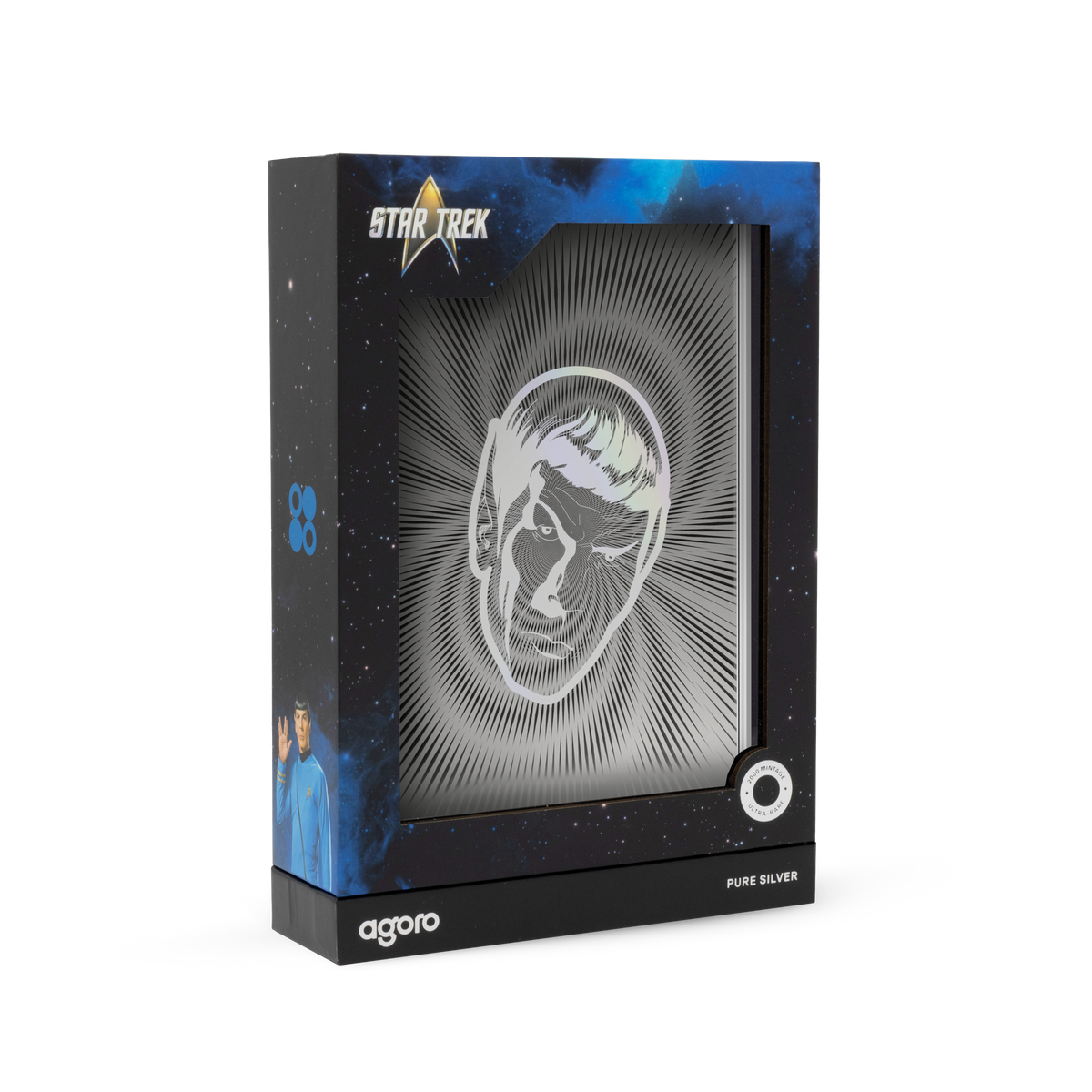 Agoro 2026 Niue Star Trek Spock Holographic 5g Silver Foil - View 7