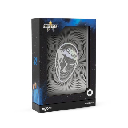 Agoro 2026 Niue Star Trek Spock Holographic 5g Silver Foil - View 7