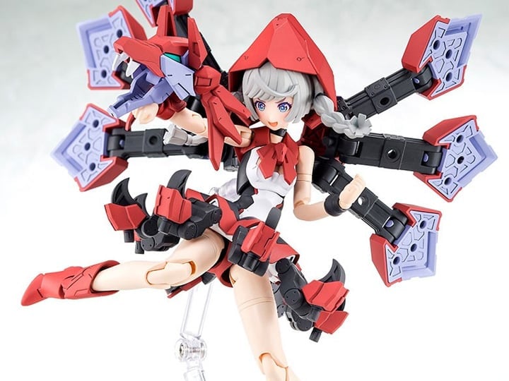 Kotobukiya Megami Device Chaos & Pretty Little Red Plastic Model Kit (With Bonus) - View 2