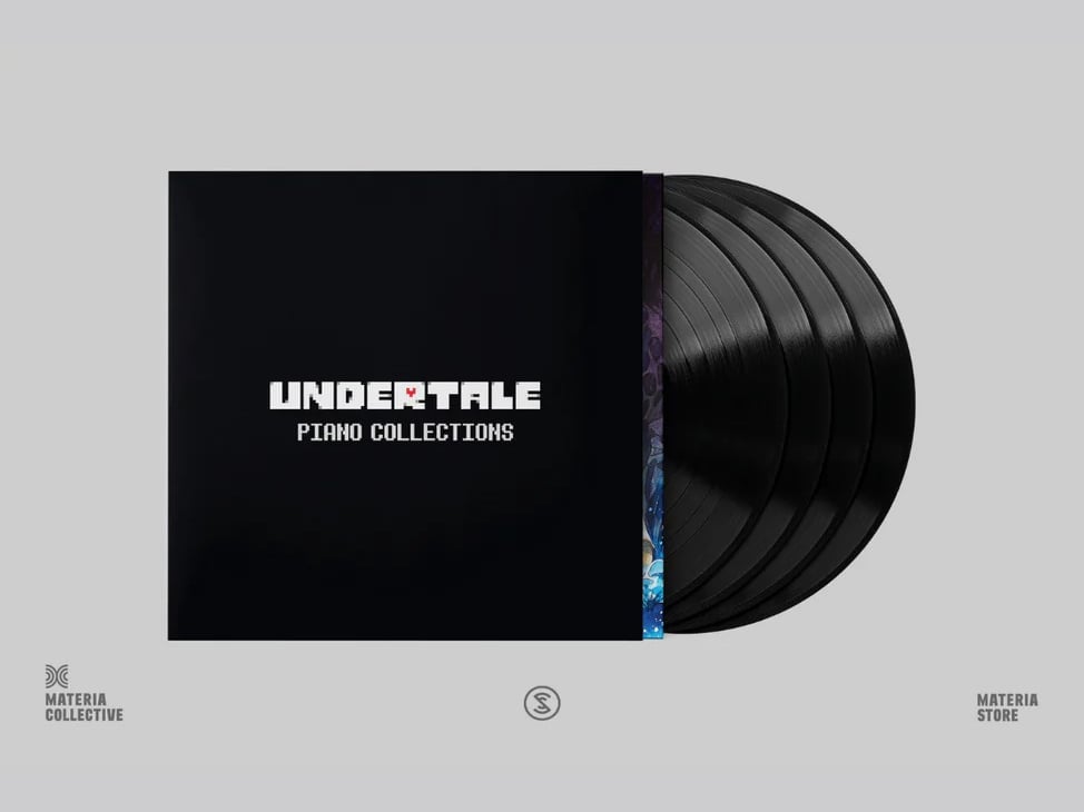 Materia Collective Undertale Piano Collections Box Set Vinyl Record 4XLP - View 3