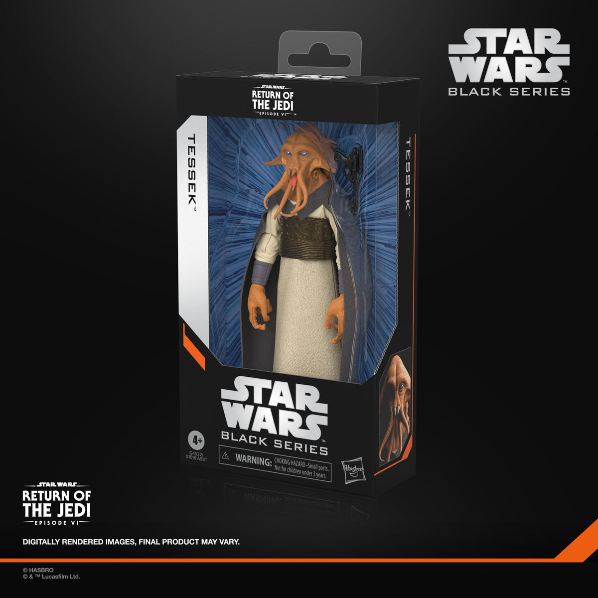 Hasbro Star Wars: Black Series Tessek Return of the Jedi Plastic Action Figure - View 9