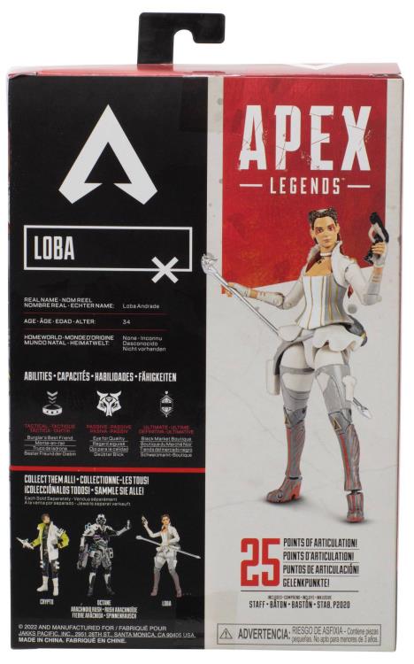 Jakks Pacific Apex Legends 6-Inch Scale Series 5 Set of 3 Action Figures - View 15