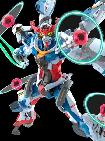 Bandai Mobile Suit Gundam GQuuuuuuX HGGQ GQuuuuuuX Endymion Unit Awakened 1/144 Scale Model Kit