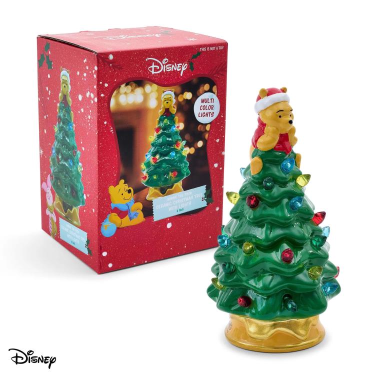 Ukonic Winnie the Pooh Ceramic Light-Up Christmas Tree (6-Inch) - View 5
