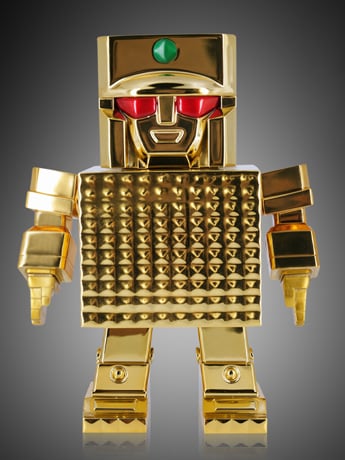 Star Ace Golden Warrior Gold Lightan Art Sofubi Gold Lightan (Electroplating Gold Edition) Soft Vinyl Figure
