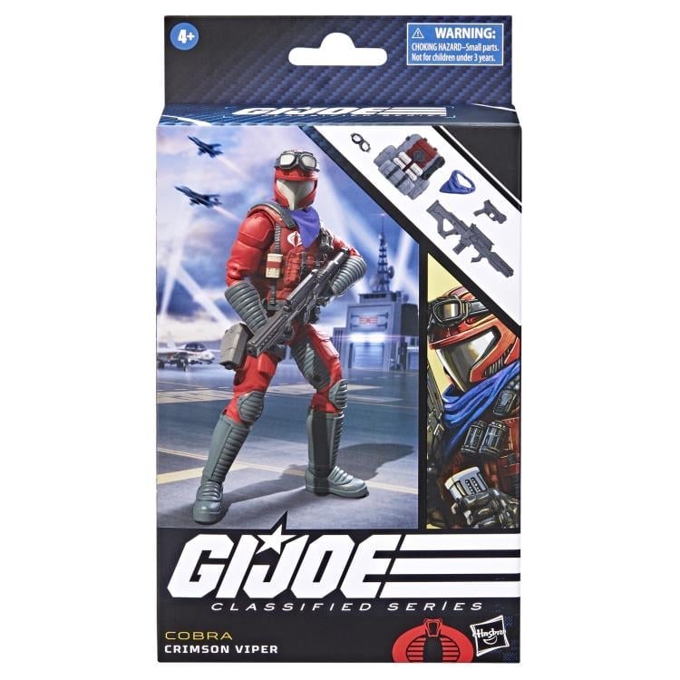 Hasbro G.I. Joe Classified Series #85 Crimson Viper Action Figure - View 13