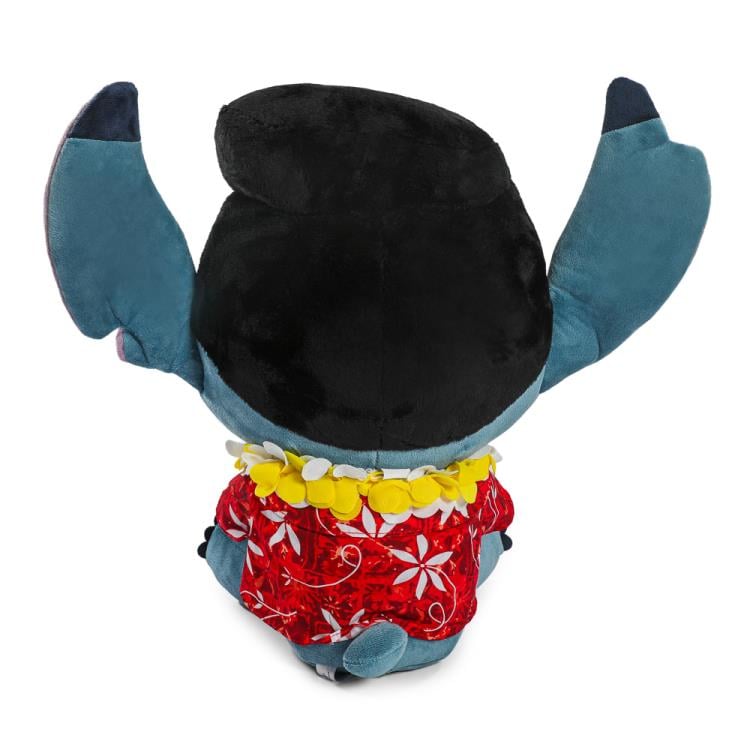 Kidrobot Lilo & Stitch HugMe Elvis Blue Hawaiian Stitch 14-Inch Shake Action Plush - View 4