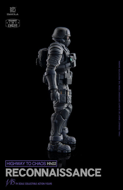 Dakila Highway to Chaos HH02 Reconnaissance Hellhound Scout 1/18 Scale Action Figure - View 12