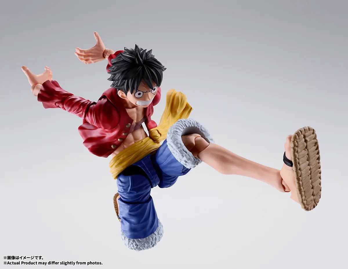 Bandai Tamashii Nations S.H.Figuarts One Piece Monkey D. Luffy Two Years Later Action Figure - View 10