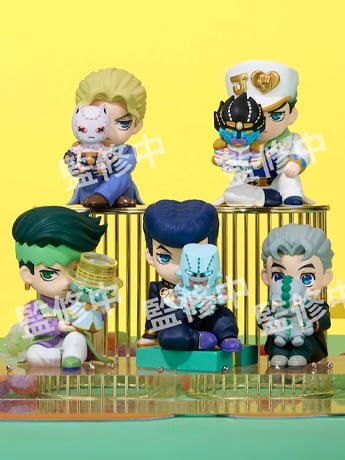 Takara Tomy JoJo's Bizarre Adventure: Diamond Is Unbreakable Perihapi! Hide and Seek Box of 8 Random Figures