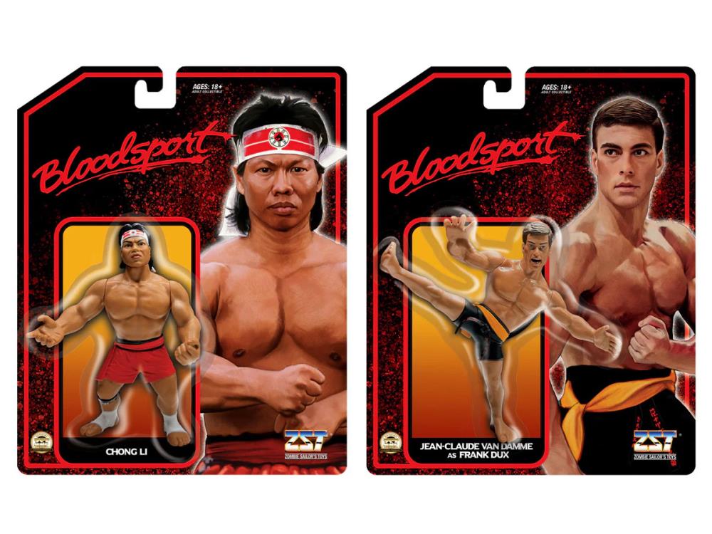 Zombie Sailor's Toys Bloodsport Frank Dux Plastic Action Figure - View 9