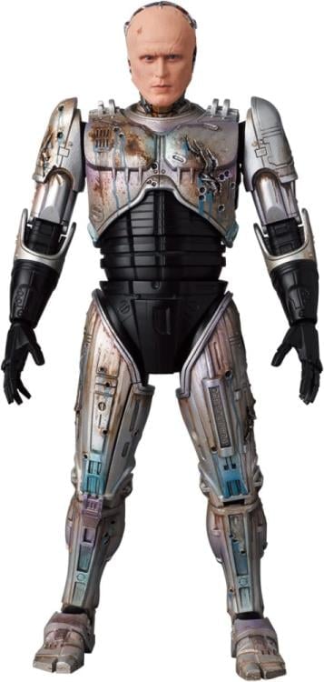 Medicom Toy MAFEX No.192 RoboCop (1987) Murphy Head Damaged Ver. Action Figure, 6.3-Inch - View 4