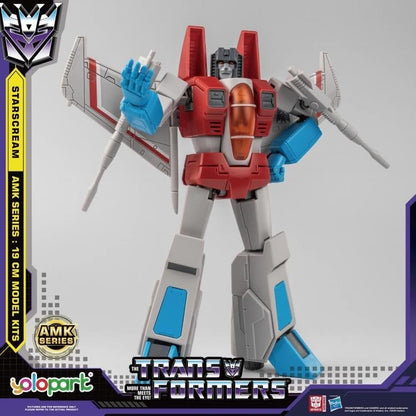 Yolopark Transformers G1 Starscream Advanced Model Kit 7.5-Inch Plastic Model Kit - View 5