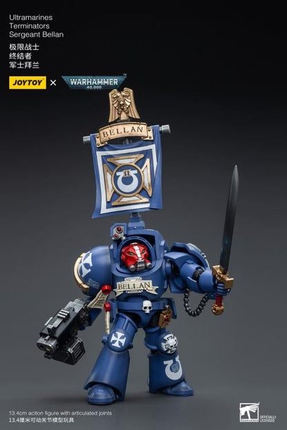 JoyToy Warhammer 40K Ultramarines Terminators Sergeant Bellan 1/18 Scale Action Figure - View 7