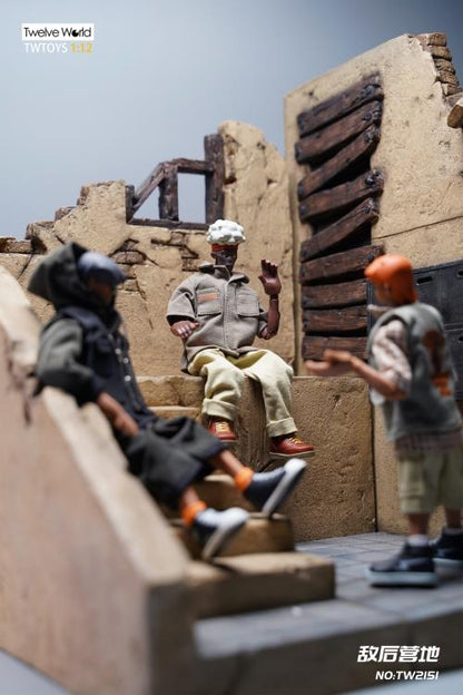 Twelve World Military Encampment 1/12 Scale Resin Diorama Base - View 10