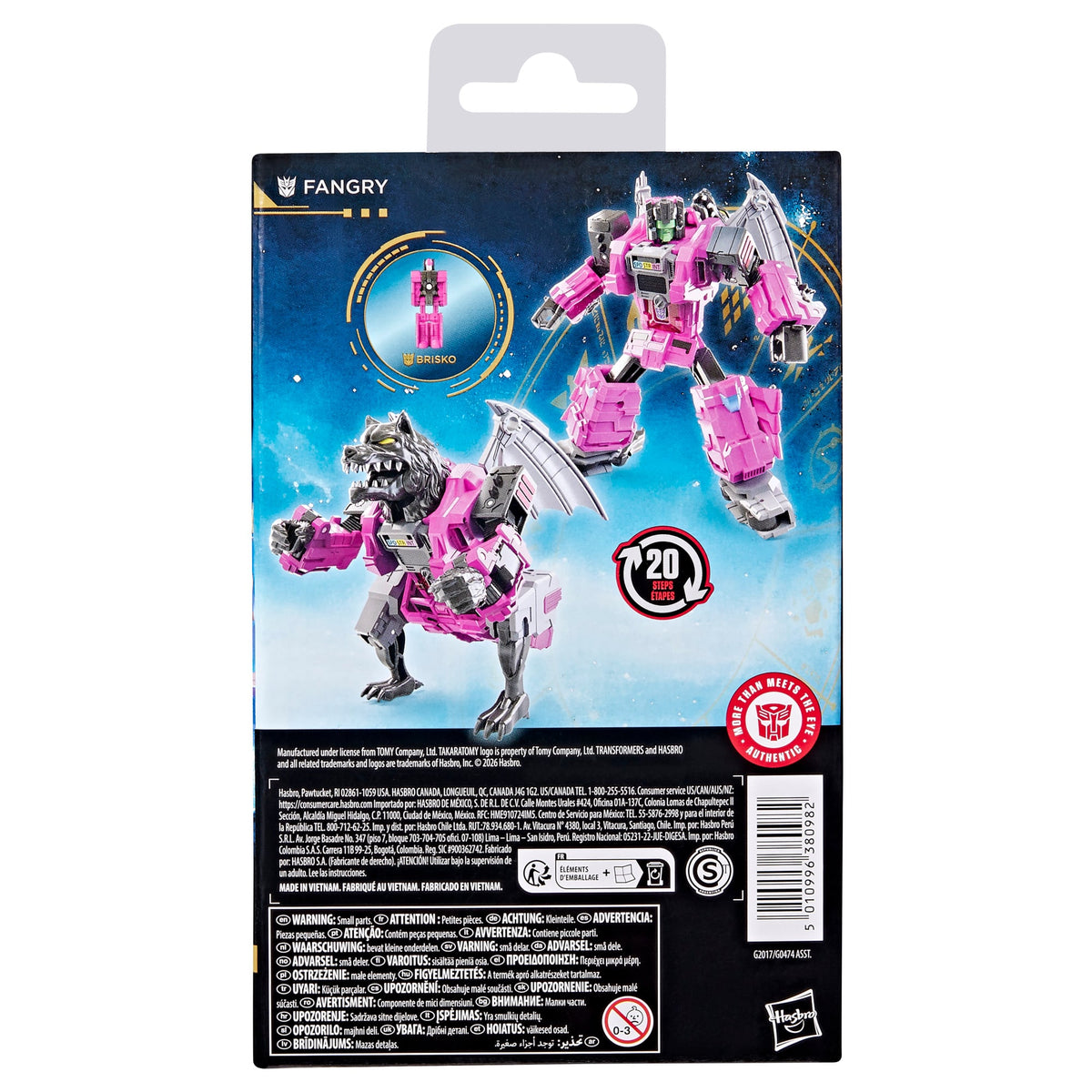 Hasbro Transformers: Age of the Primes Deluxe Class Fangry Plastic Action Figure - View 8
