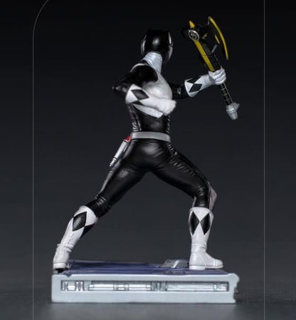 Iron Studios Mighty Morphin Power Rangers Battle Diorama Series Black Ranger 1/10 Scale Limited Edition Statue - View 5