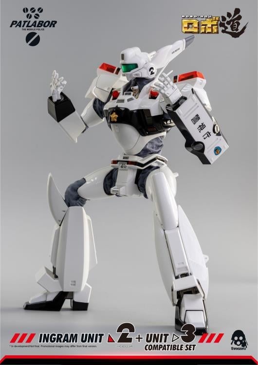 threezero Patlabor ROBO-DOU Ingram Unit 2 1/35 Scale Figure + Unit 3 Compatible Set - View 10