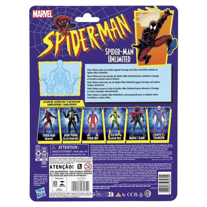 Hasbro Spider-Man Marvel Legends Retro Collection Spider-Man Unlimited Plastic Action Figure - View 12