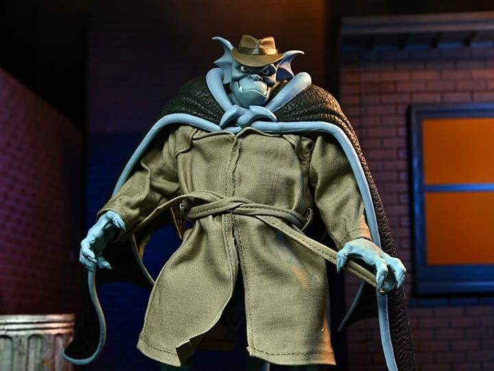 NECA Disney's Gargoyles Ultimate Detective Broadway Silver Falcon with Closed Wings Action Figure - View 2