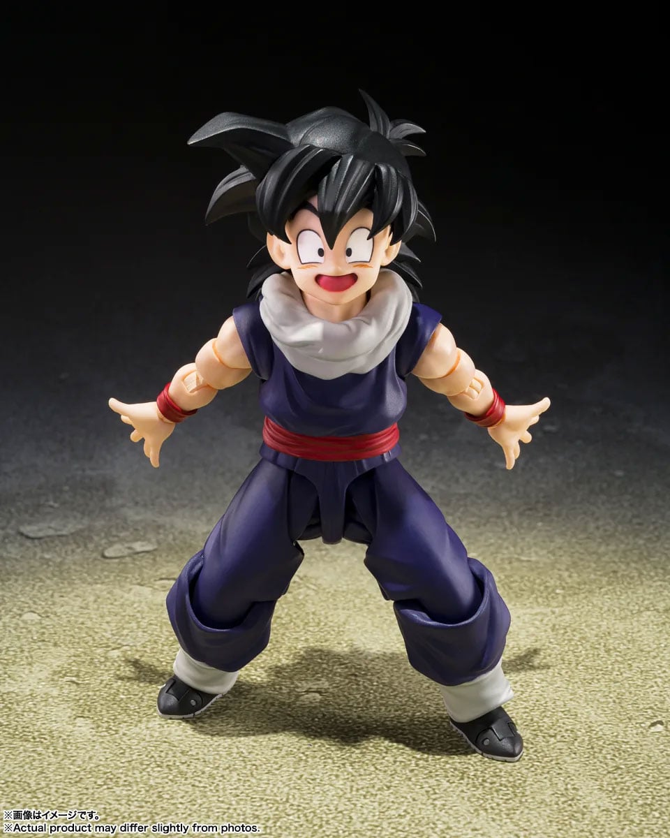 Bandai S.H.Figuarts Dragon Ball Z Gohan Z-Fighters Group Base Ver. A 4-Inch Action Figure (With Bonus) - View 5