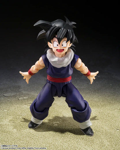 Bandai S.H.Figuarts Dragon Ball Z Gohan Z-Fighters Group Base Ver. A 4-Inch Action Figure (With Bonus) - View 5