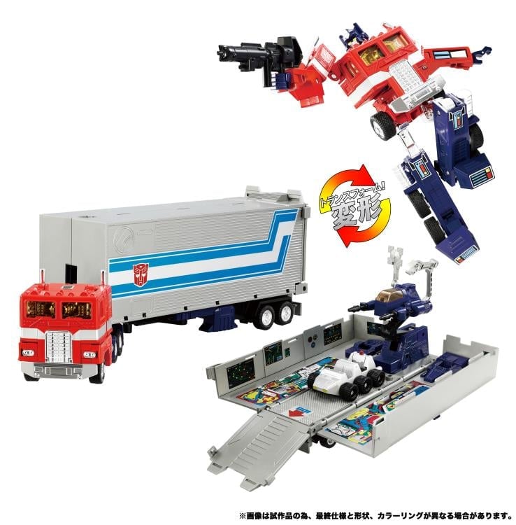 Takara Tomy Transformers Missing Link C-01 Optimus Prime 40th Anniversary Plastic Figure - View 10