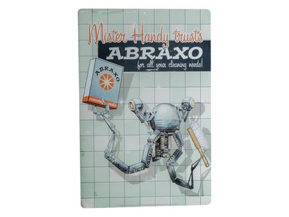 Trick or Treat Studios Fallout Mr. Handy Metal Sign - View 2