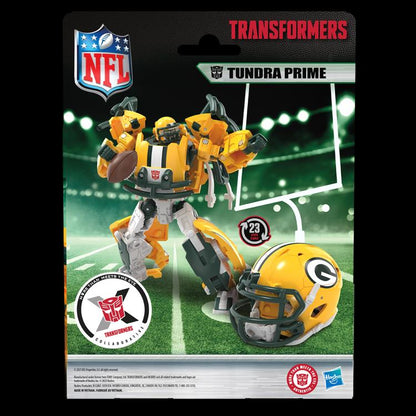 Hasbro Transformers Collaborative NFL x Transformers Green Bay Packers Tundra Prime 5.5-Inch Action Figure - View 12