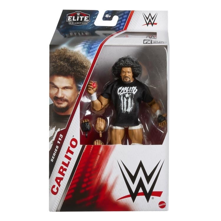 Mattel WWE Elite Collection Series 113 Carlito Action Figure - View 8